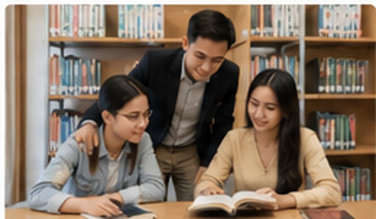 Ruang belajar perpustakaan